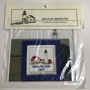 Portland Head Light Lighthouse Seguin Designs Counted Cross Stitch PATTERN ONLY